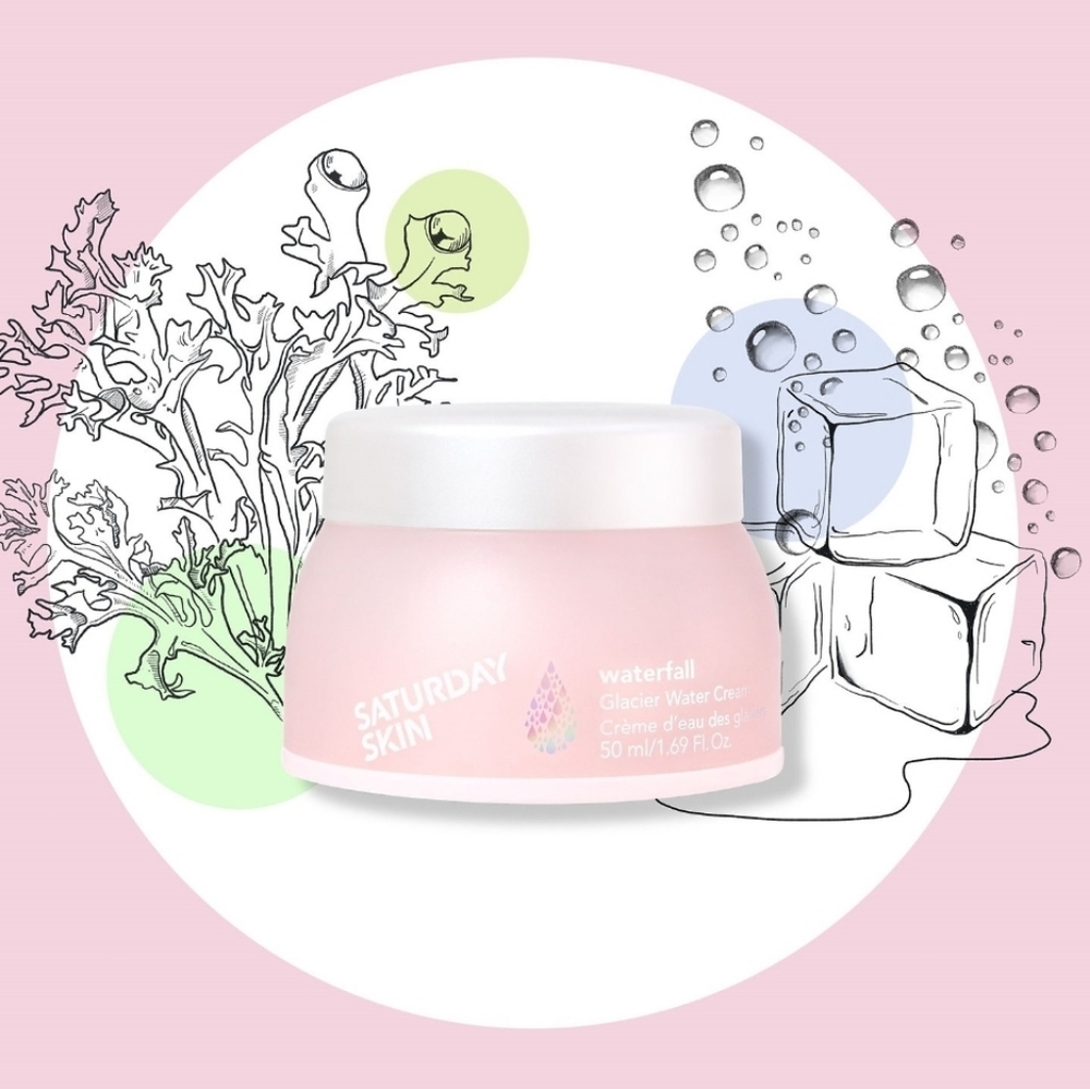 Saturday skin
Waterfall Glacier water cream